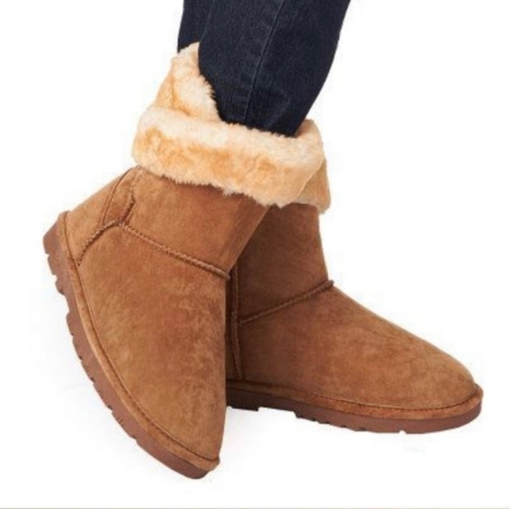 LAMO Queue Suede Wrap Boots Sz 6NWOT!
